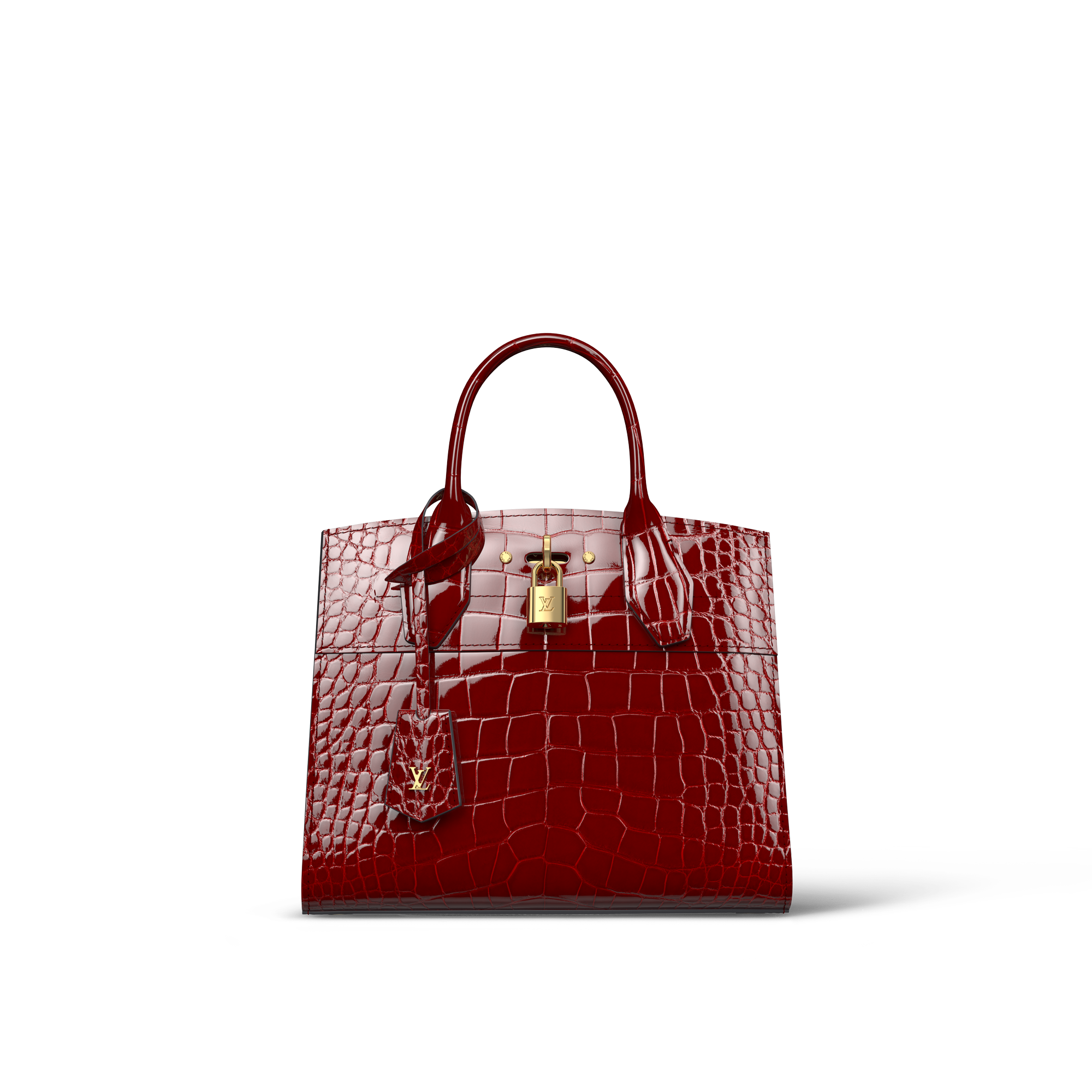 City Steamer PM Crocodilien Brillant - Handbags | LOUIS VUITTON